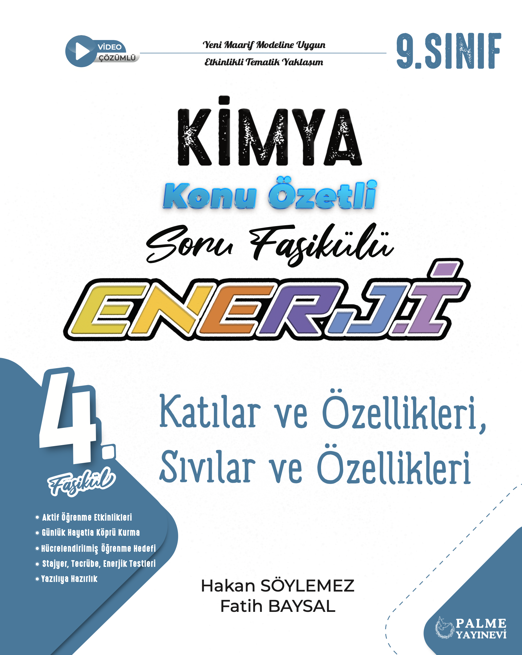 4. Fasikül (Katılar ve Özellikleri, Sıvılar ve Özellikleri) kapak görseli